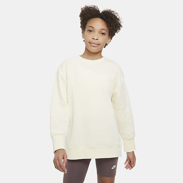 All white nike sweater shop
